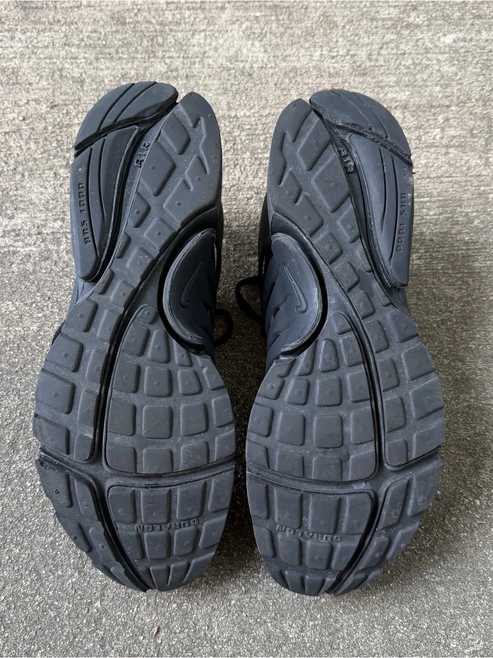 Nike Air Presto Triple Black Shiny Toe Men’s Athletic Shoes Size 11 CT3550-003